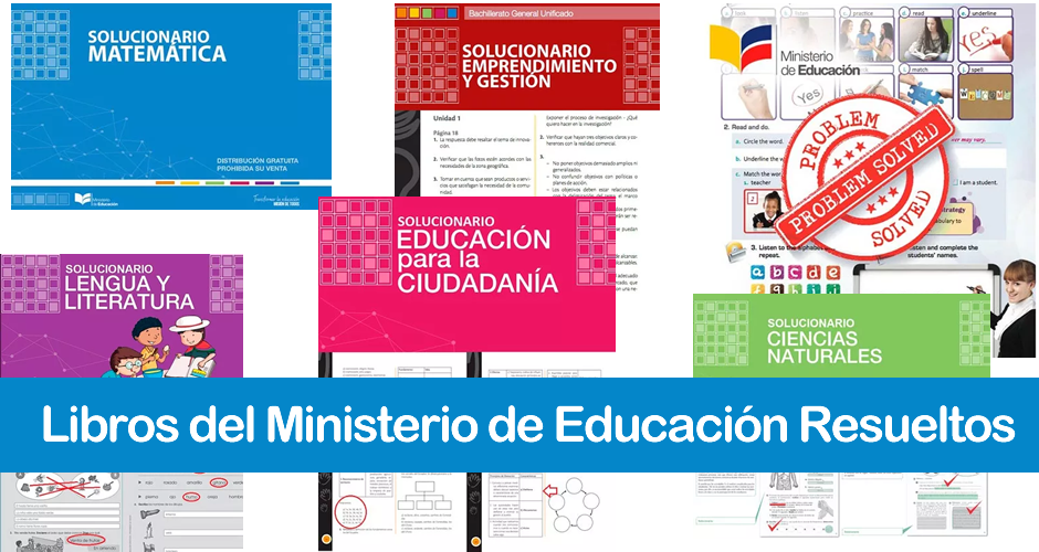 Descargar Libros del Ministerio de Educación Resueltos 2020